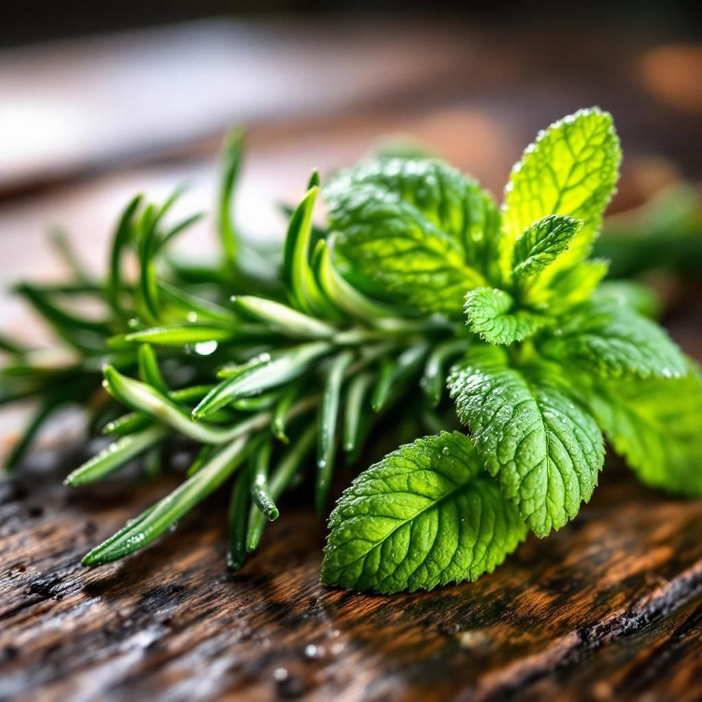 Rosemary Y Mint